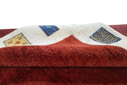 Gabbeh - (190x156 cm) - German Carpet Shop