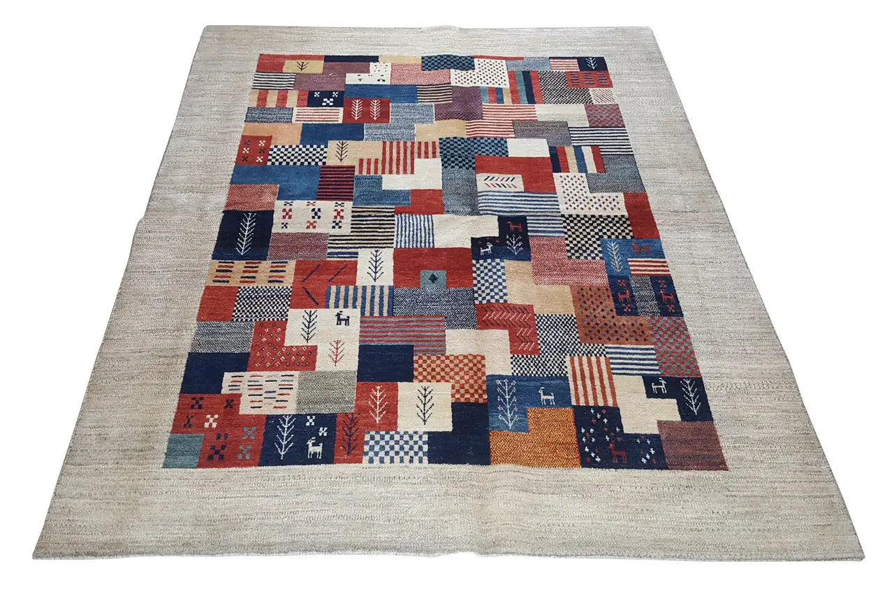 Gabbeh - 9101270 (243x182cm) - German Carpet Shop