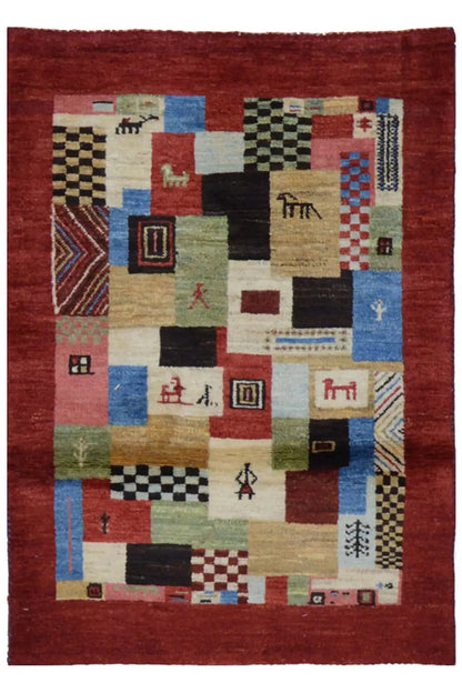 Gabbeh - 9300085 (100x71cm) - German Carpet Shop