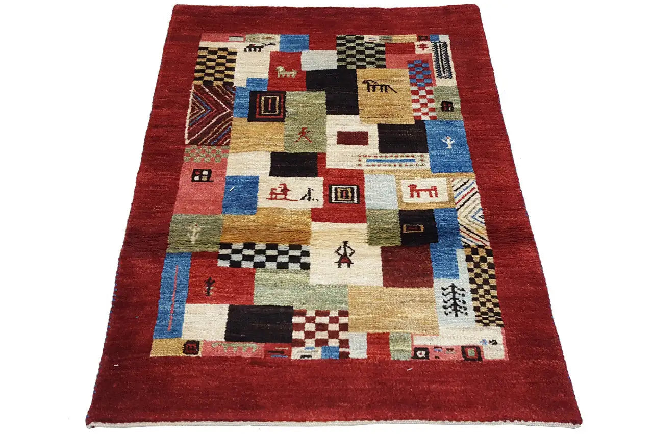 Gabbeh - 9300085 (100x71cm) - German Carpet Shop