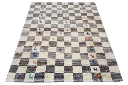 Gabbeh - 9500000 (163x116cm) - German Carpet Shop