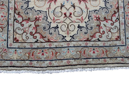 Keshan - Beige (153x105 cm) - German Carpet Shop
