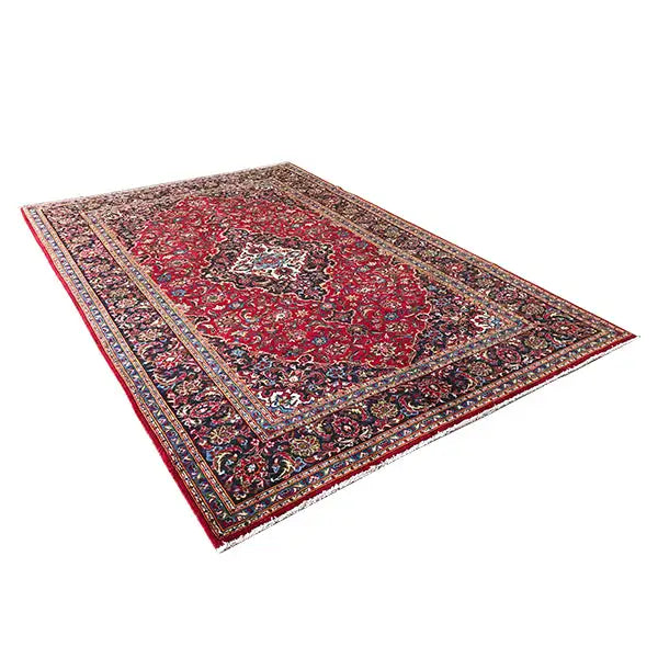 Keshan - Rot (297x201 cm) - German Carpet Shop