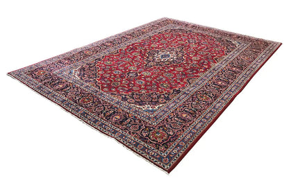 Keshan - Rot (307x206 cm) - German Carpet Shop