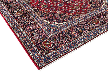 Keshan - Rot (307x206 cm) - German Carpet Shop
