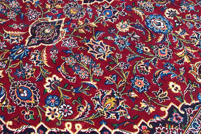 Keshan - Rot (354x253 cm) - German Carpet Shop