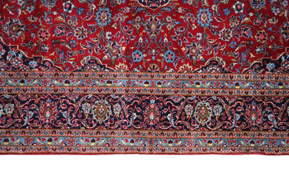 Keshan - Rot (361x250 cm) - German Carpet Shop