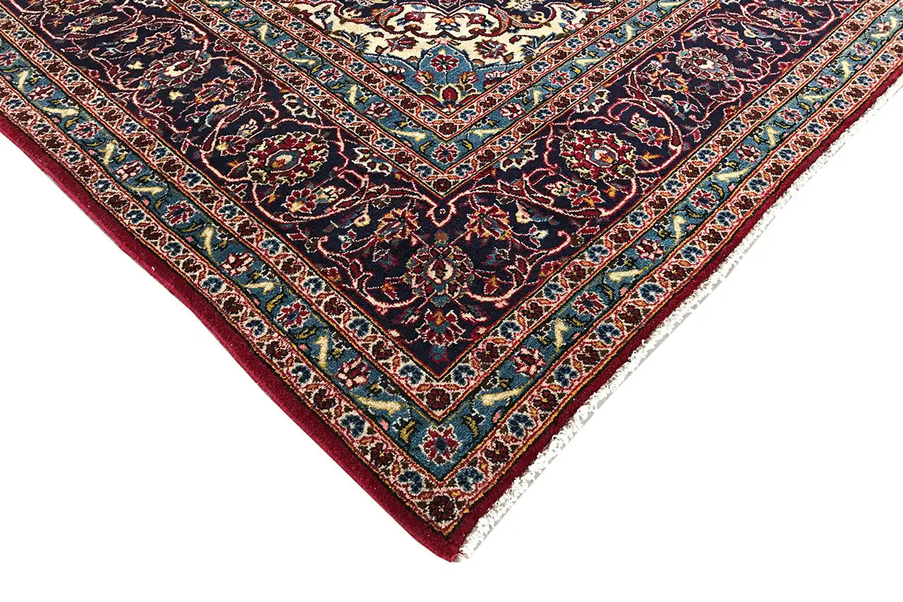Keshan - Rot (353x247 cm) - German Carpet Shop