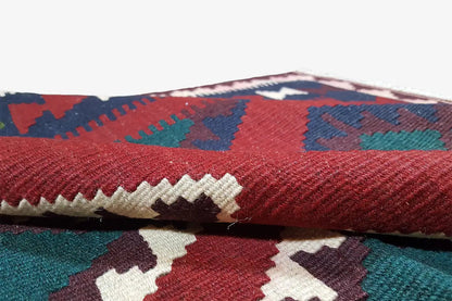 Kilim Qashqai - Multicolor 20PL 150x105 cm - German Carpet Shop