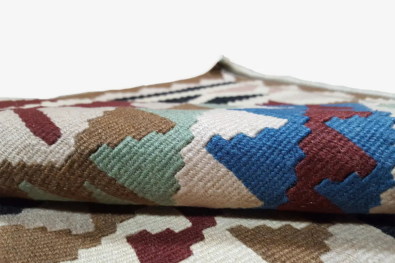 Kilim Qashqai - Multicolor 23PL 153x101 cm - German Carpet Shop