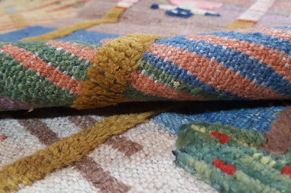  Kilim Qashqai  - 800591 (310x84 cm) - Premium Kelim from German Carpet Shop - Just €390! Shop now at German Carpet Shop