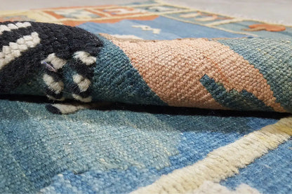  Kilim Qashqai  - 800603 (145x101 cm) - Premium Kelim from German Carpet Shop - Just €229! Shop now at German Carpet Shop