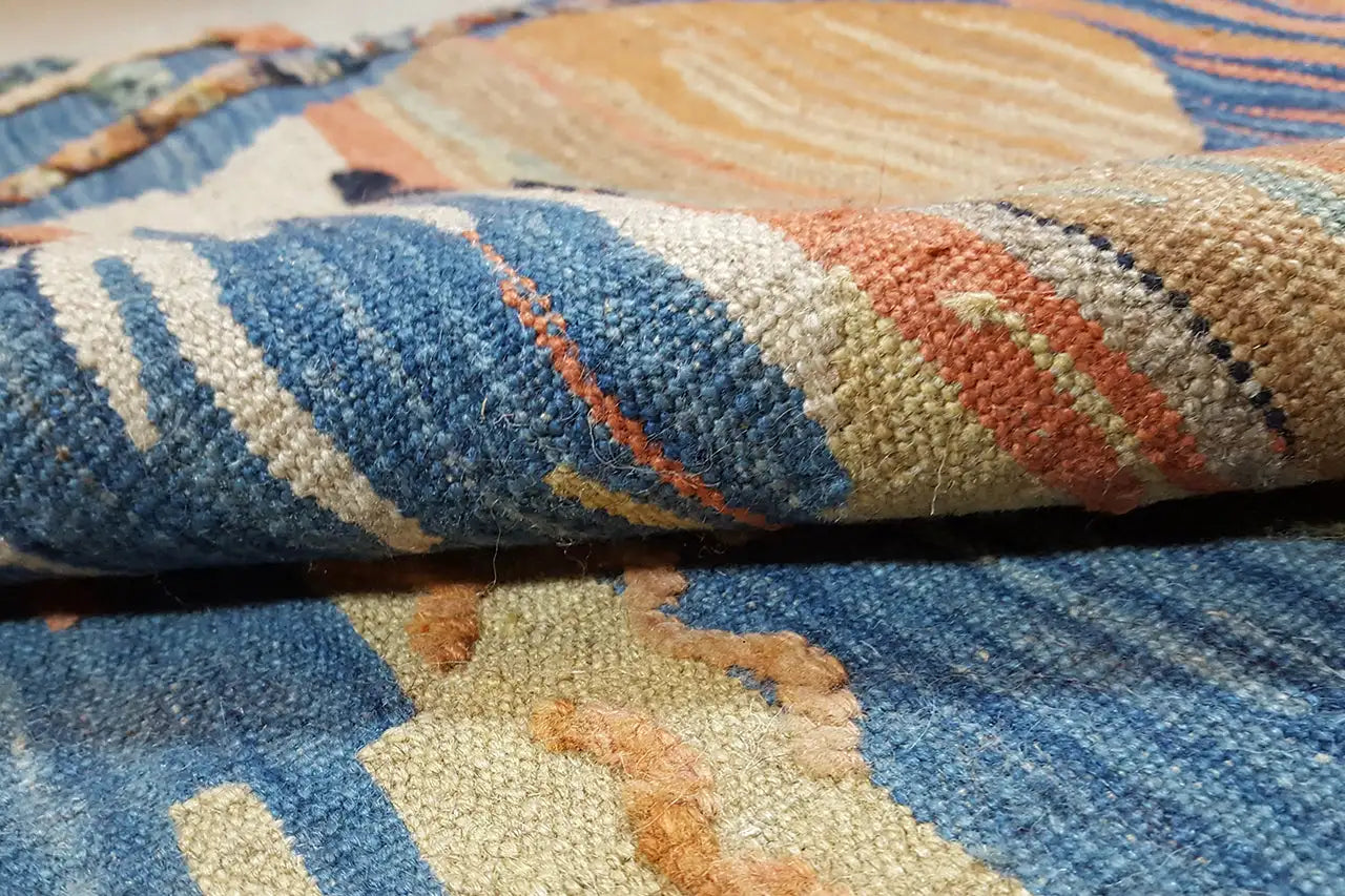  Kilim Qashqai  - 301891 (194x135 cm) - Premium Kelim from German Carpet Shop - Just €449! Shop now at German Carpet Shop