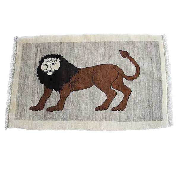 Löwen Gabbeh (134x82 cm) - German Carpet Shop