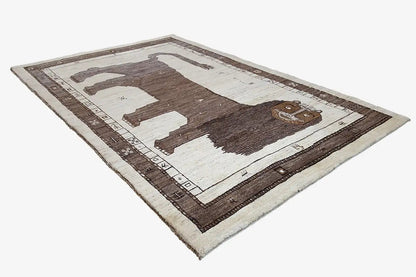 Löwen Gabbeh - 9701340 (184x122 cm) - German Carpet Shop