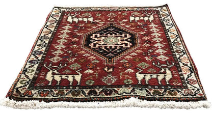 Poschti - Qashqai 8968752 (65x60 cm) - German Carpet Shop