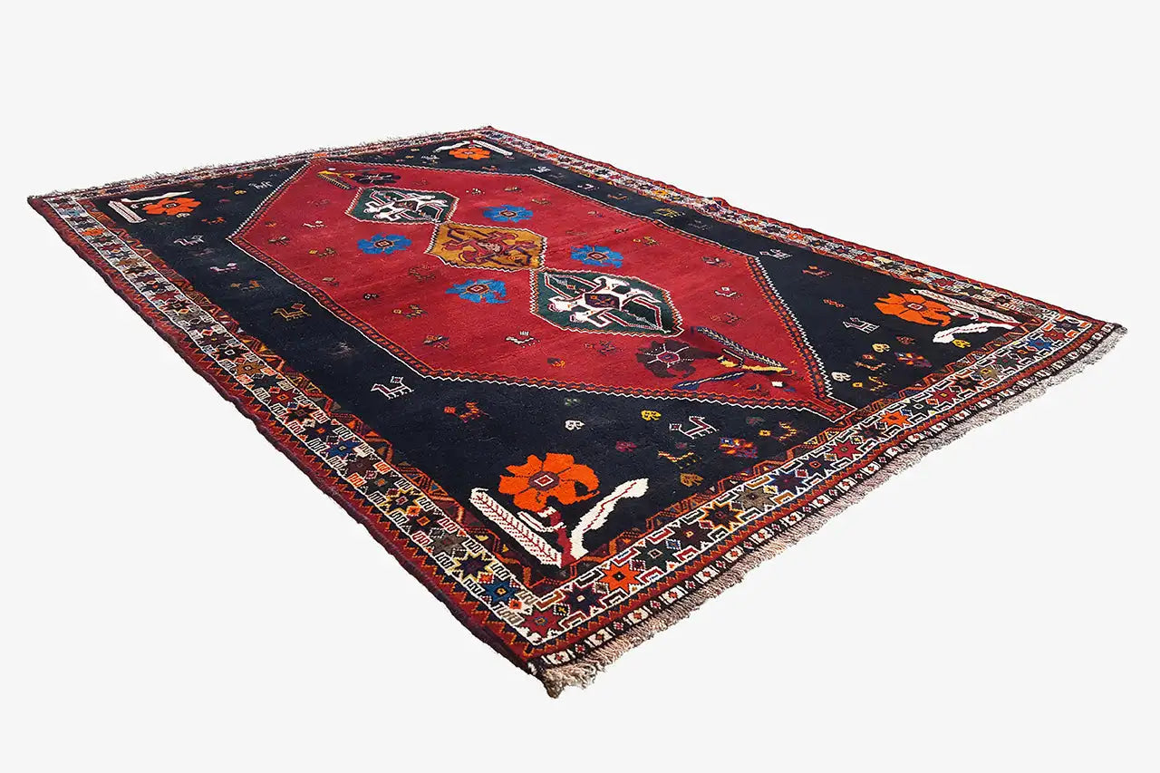 Qashqai - 929590 (229x158 cm) - German Carpet Shop