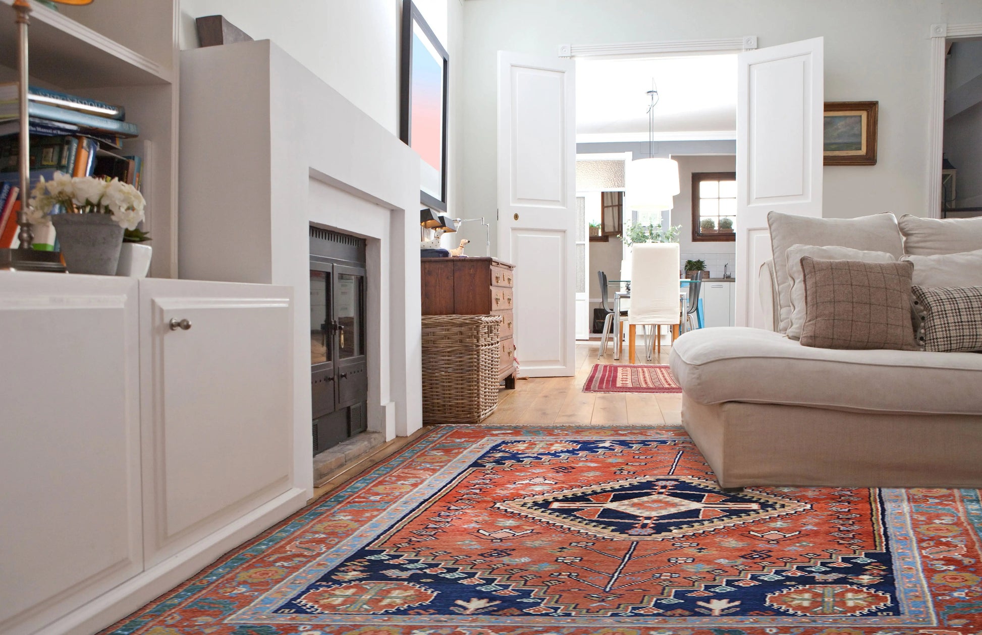 Qashqai - 3809 (158x114 cm) - German Carpet Shop