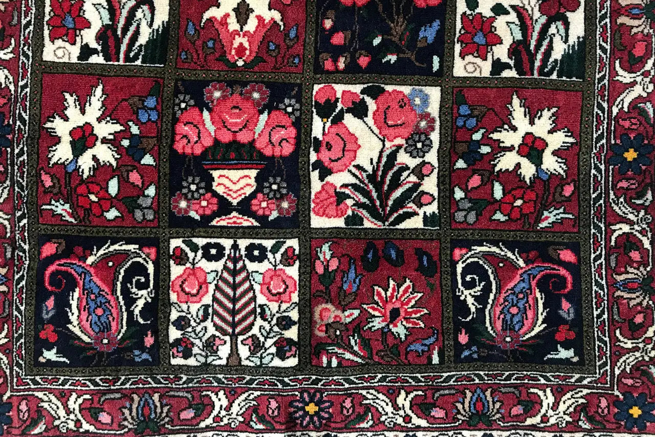 Bakhtiari - (157x106cm) - German Carpet Shop