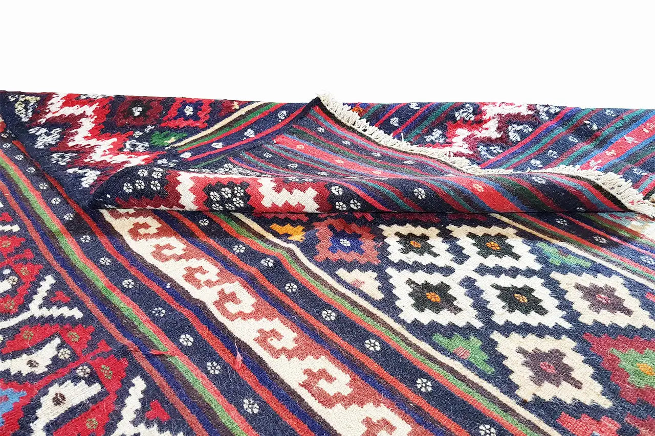  Kilim Sirjan - (230x148 cm) - Premium Kelim from German Carpet Shop - Just €365! Shop now at German Carpet Shop