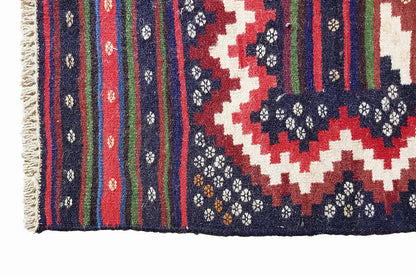  Kilim Sirjan - (230x148 cm) - Premium Kelim from German Carpet Shop - Just €365! Shop now at German Carpet Shop