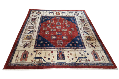 Qashqai - Klassik (270x241 cm) - German Carpet Shop