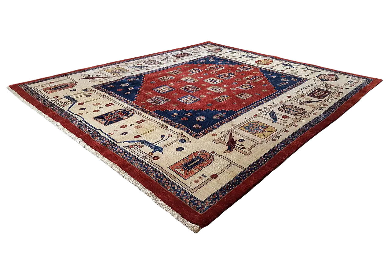 Qashqai - Klassik (270x241 cm) - German Carpet Shop