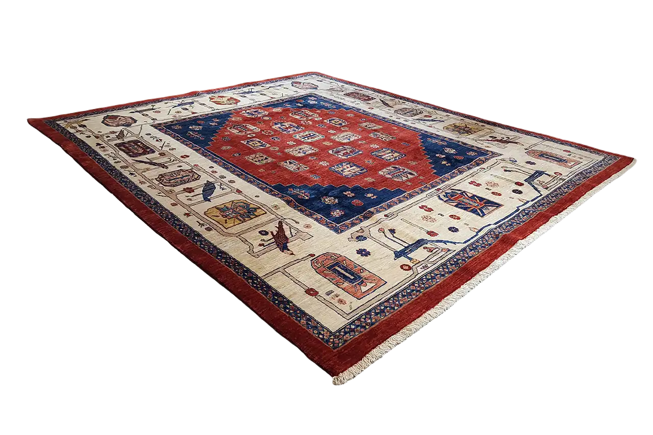 Qashqai - Klassik (270x241 cm) - German Carpet Shop