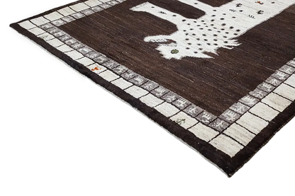 Löwen Gabbeh (176x124 cm) - German Carpet Shop