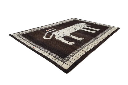 Löwen Gabbeh (176x124 cm) - German Carpet Shop